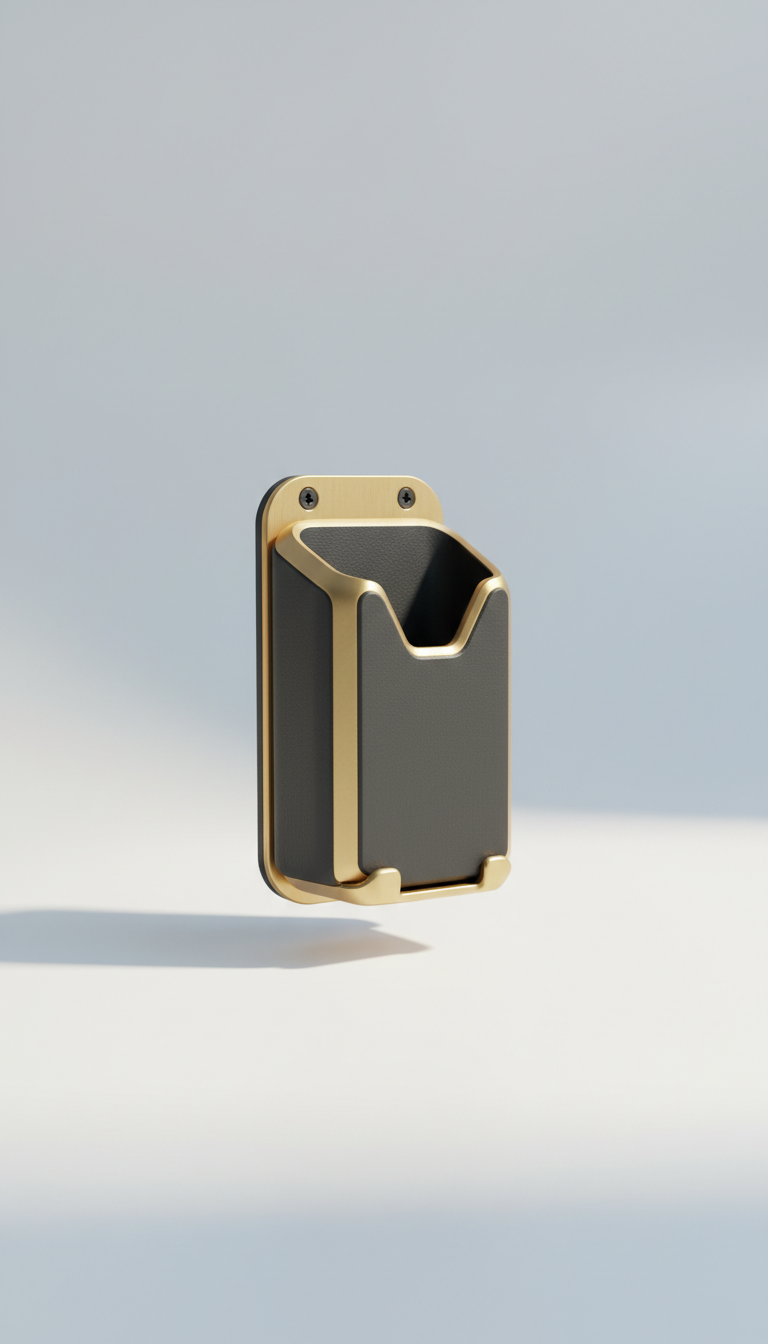 Magnetic Gym Caddy Warm Gold Accent Edition